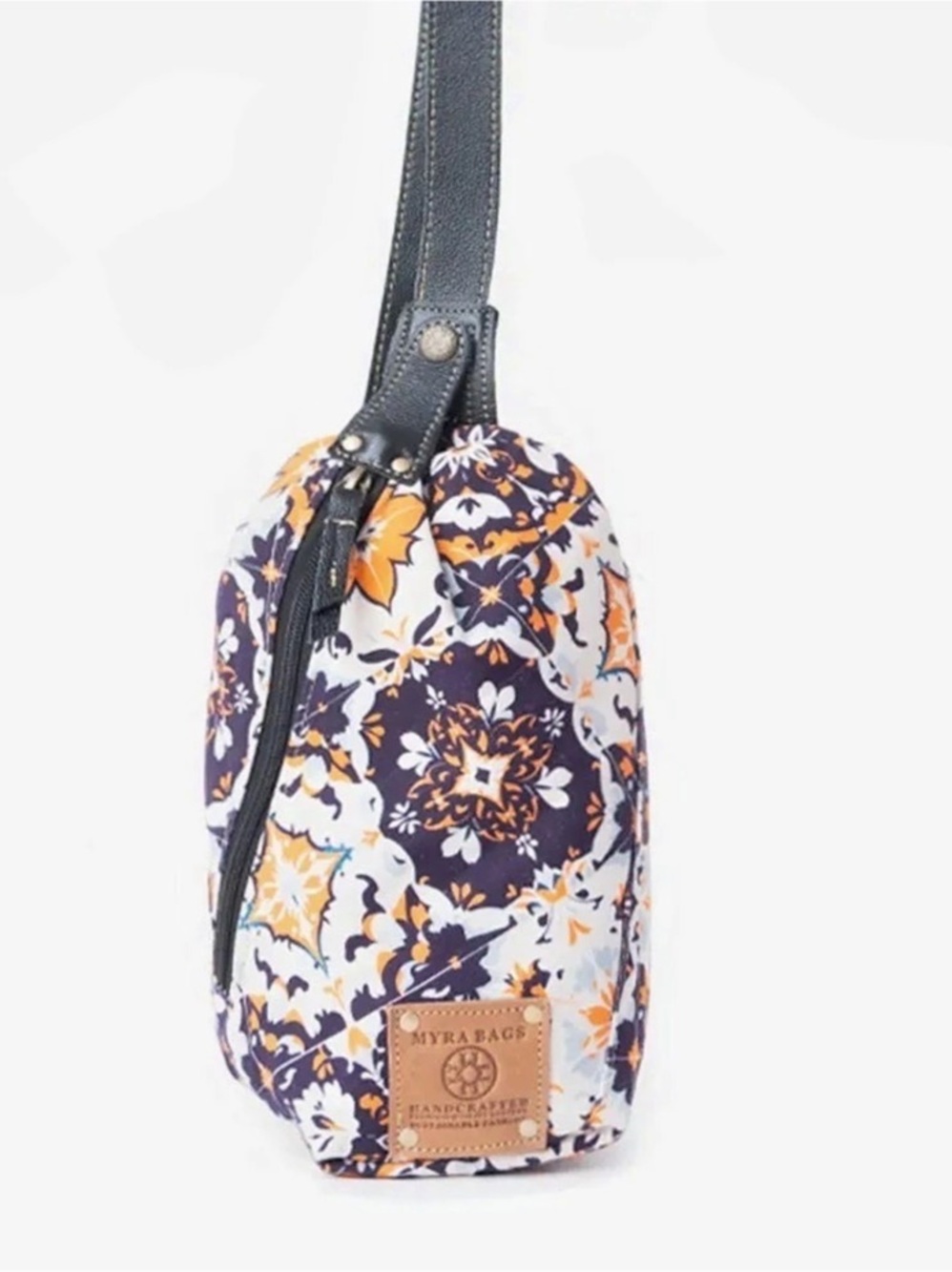 Myra Bag Floral Fanny Pack in Purple & Orange
